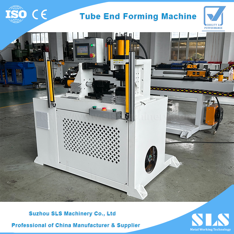 Condenser Intercambiador de calor Tubo de cobre End Máquina de formación | Equipo de reducción de tubería tubular de aluminio SS - TM -25NC 