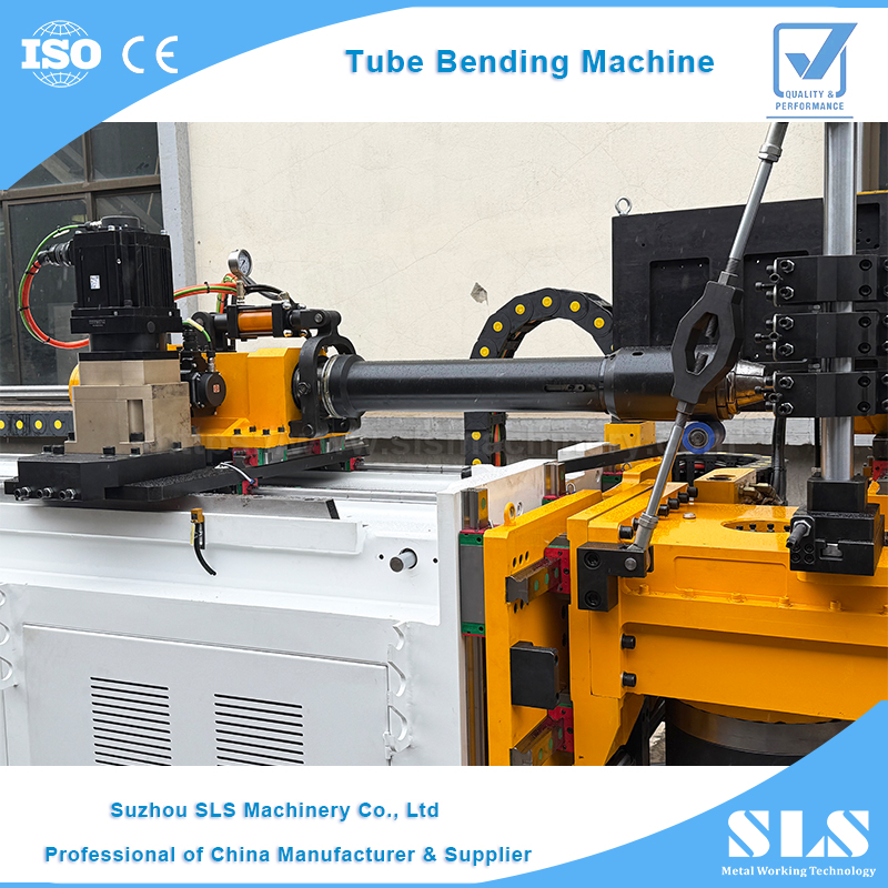 Máquina de flexión de tuberías automáticas económicas | Bender del tubo CNC - 76 Modle 5 eje 3 capas muere con empuje curvado