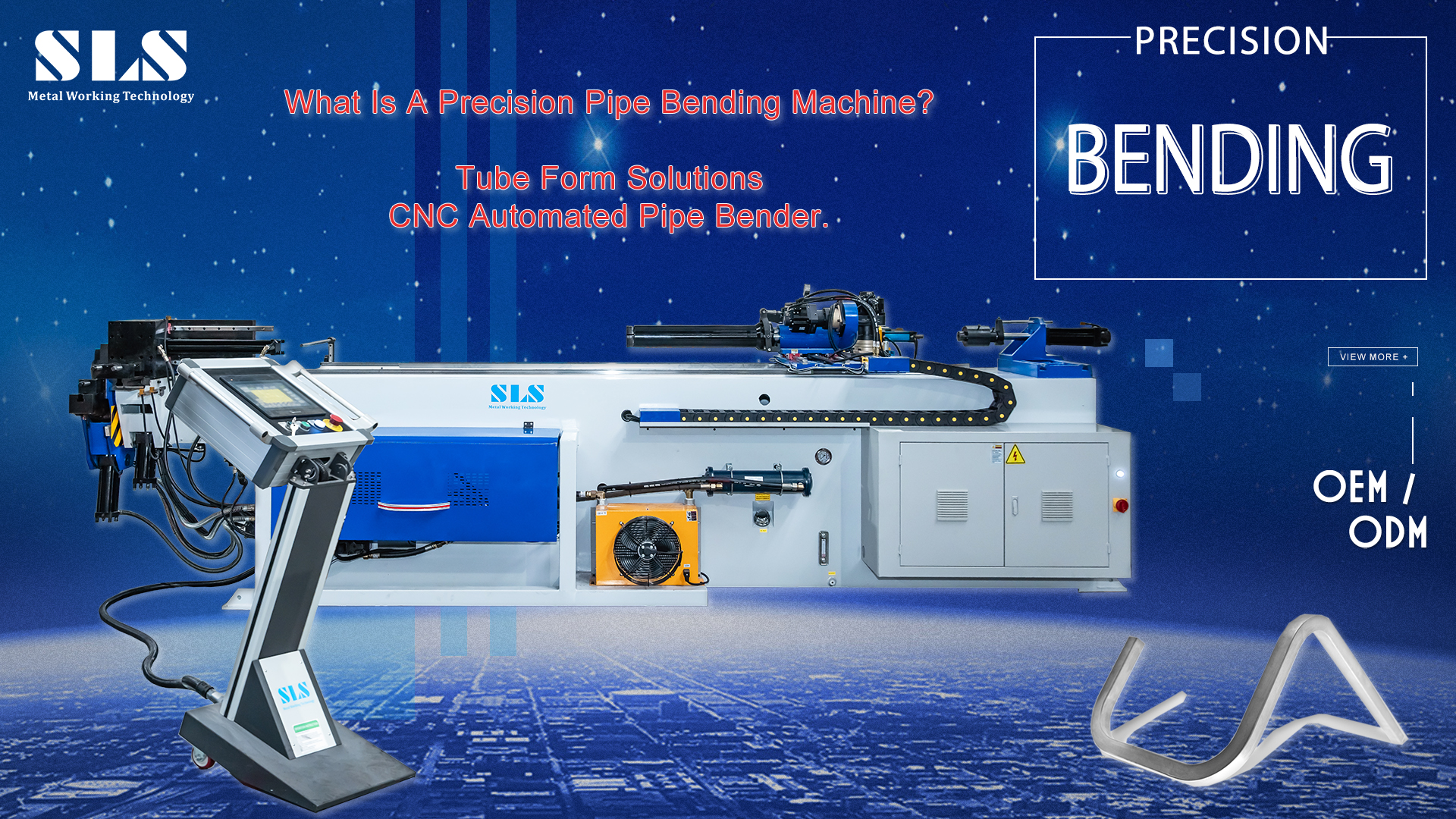 ¿Qué es una máquina de flexión de tuberías de precisión? Soluciones de formulario de tubos - Bender de tubería automatizada CNC.