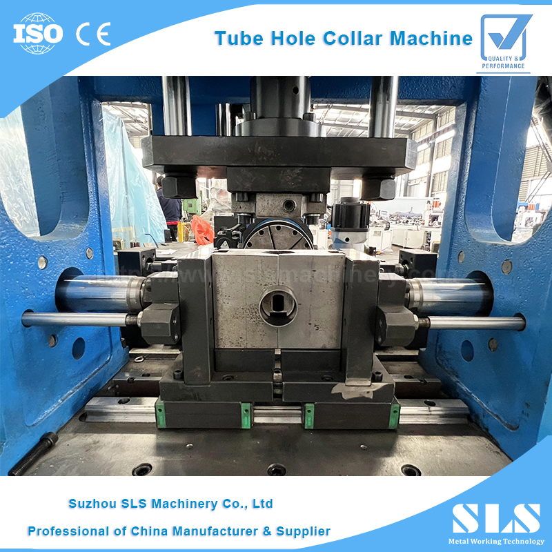 BP-50 Tipo Máquina de perforación de collar de metro automático | Máquina de brida de tubo de acero inoxidable CNC para el proceso de formación de ramas tubulares