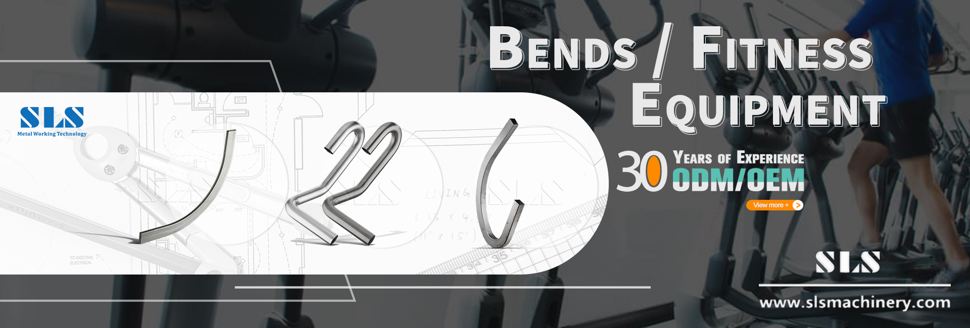 配图 .01. Aplicación de máquinas de flexión de tubos CNC de precisión en la fabricación de equipos de acondicionamiento físico