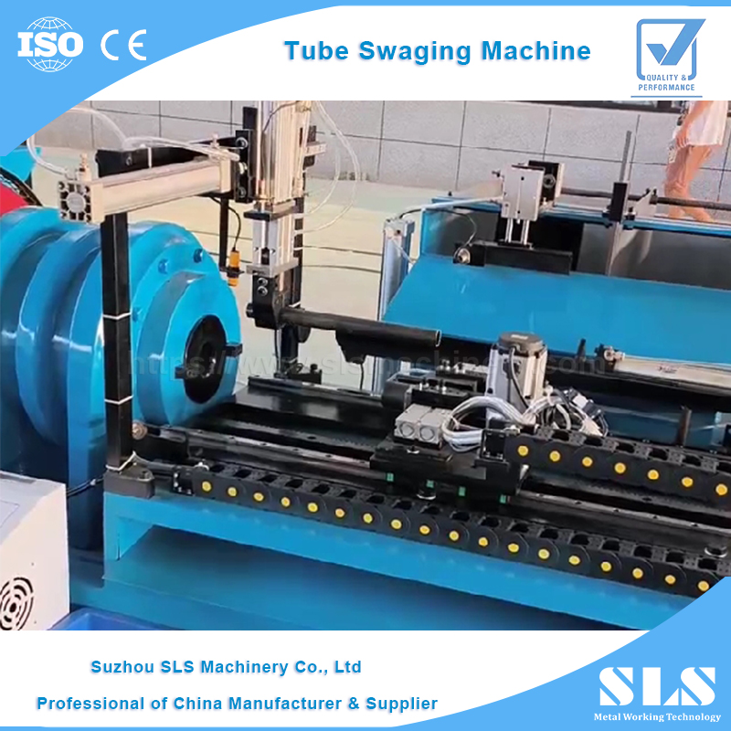 Reducción del extremo del tubo de metal TF -50CNC - Máquina automática de giro giratorio para 1 2 3 4 5 pulgadas Tipe Tapered Forming