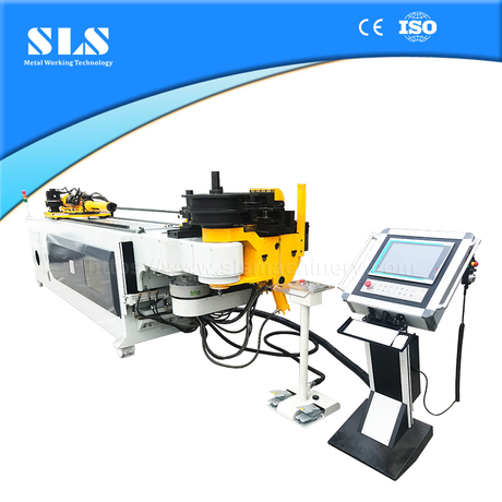 100 Tipo 4A-3S COMPLETO AUTOMÁTICO RECTANGY TUBE BENDILES Triple Pilas Triple Máquina de flexión de tuberías cuadradas CNC