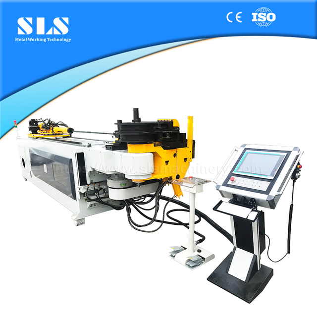 100 Tipo 4A-3S COMPLETO AUTOMÁTICO RECTANGY TUBE BENDILES Triple Pilas Triple Máquina de flexión de tuberías cuadradas CNC