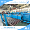 Máquina de reducción de la punta del tubo totalmente automática (swaging) con perforación láser - línea de producción de fabricación de pila de tornillo molido de 160cnc Parte 1