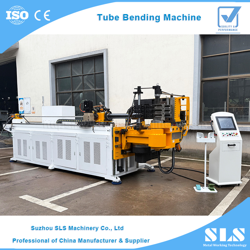 Máquina de flexión de tuberías automáticas económicas | Bender del tubo CNC - 76 Modle 5 eje 3 capas muere con empuje curvado