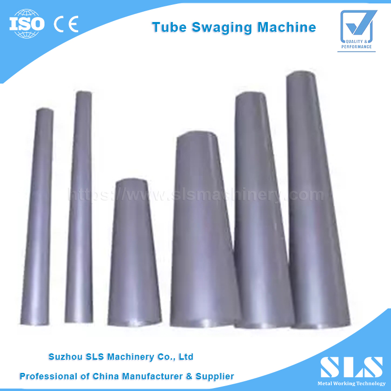 Reducción del extremo del tubo de metal TF -50CNC - Máquina automática de giro giratorio para 1 2 3 4 5 pulgadas Tipe Tapered Forming