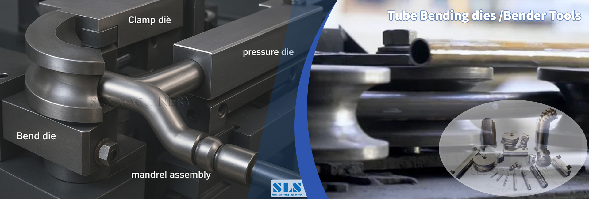 Matrices para doblar tubos y herramientas para doblar tubos. SLS. 001