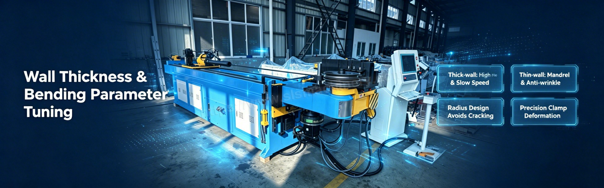 04. C&oacute;mo afectan el rendimiento de la m&aacute;quina dobladora de tubos CNC