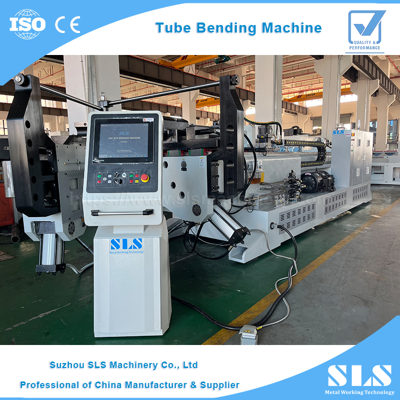 Máquina dobladora de tubos grandes CNC tipo 130 | Dobladora de tubos automática de servicio pesado 3A‑1S | Doble OD100 mm, pared de tubo de 6,2 mm de espesor