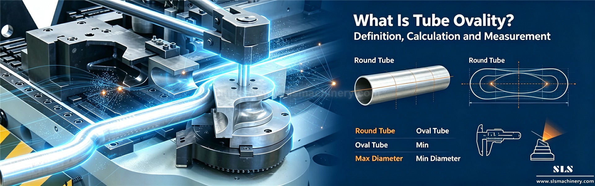 02. Ovalidad del tubo en el doblado de tubos CNC Causas, impactos y soluciones de control total. SLS