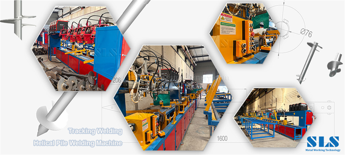 M&aacute;quina de soldadura de pilotes helicoidales. X-YH-300CNC.008