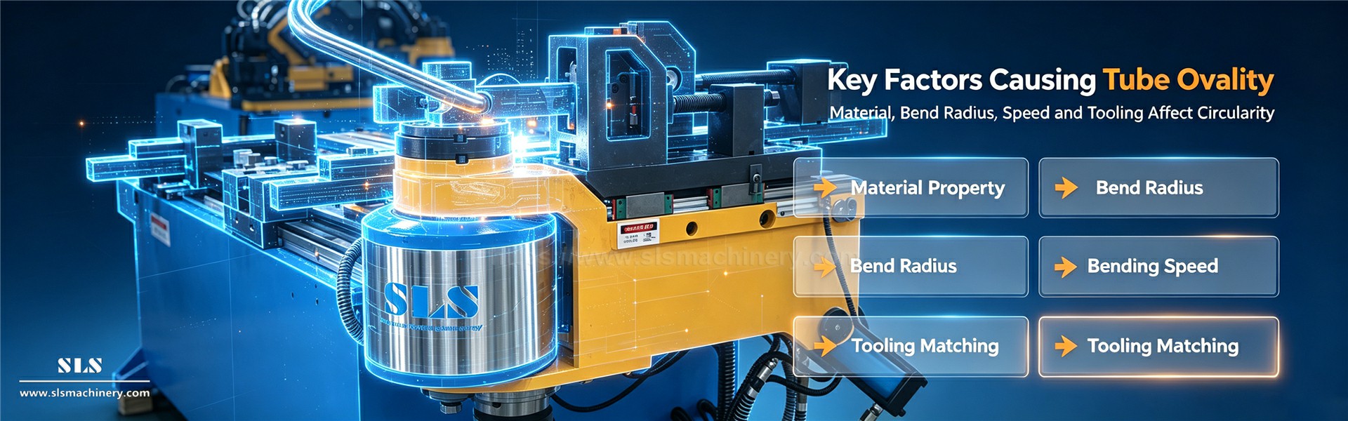 03. Ovalidad del tubo en el doblado de tubos CNC Causas, impactos y soluciones de control total. SLS