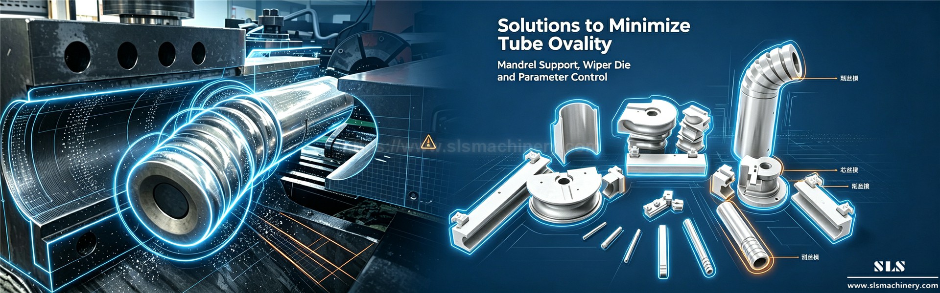 04. Ovalidad del tubo en el doblado de tubos CNC Causas, impactos y soluciones de control total. SLS
