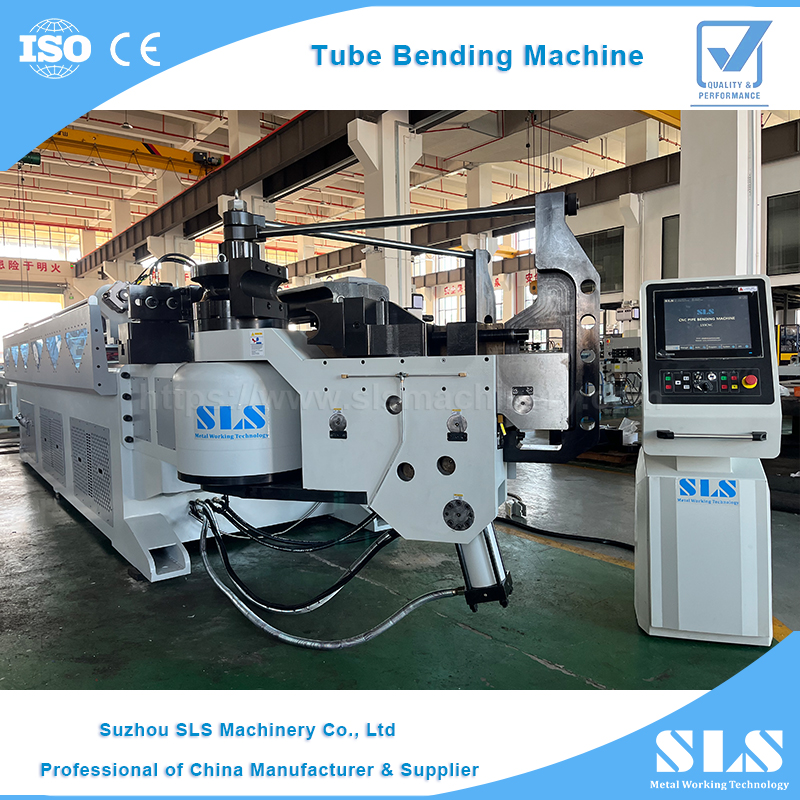 Máquina dobladora de tubos grandes CNC tipo 130 | Dobladora de tubos automática de servicio pesado 3A‑1S | Doble OD100 mm, pared de tubo de 6,2 mm de espesor